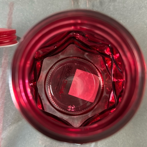 Christmas Holiday Time XMAS Tree Mason Jars Clear with Red Lid & Straw. - Picture 3 of 5